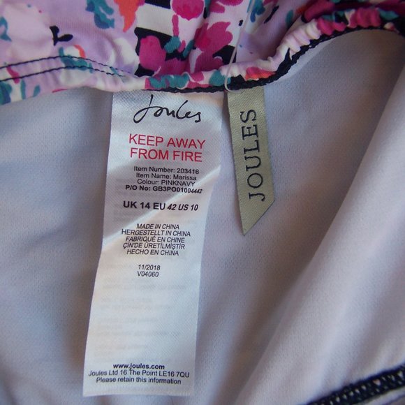 JOULES Delphine Tankini Top - Picture 3 of 6